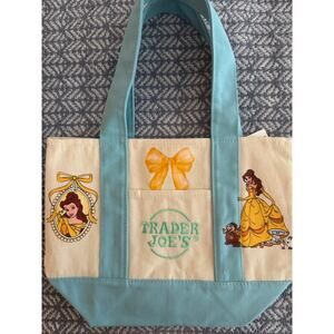 Disney Belle and Friends Custom Made Trader Joes Mini Tote One of a Kind